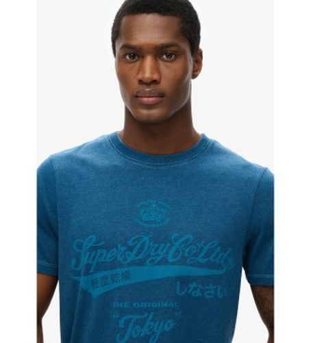 M1012129A T-shirt délavé à coupe décontractée Workwear (S), Casuel, Coton, Manche courte - Superdry - Modalova