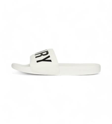 MF310256A Tongs Core Vegan Pool Slide (40/41), Plat, Aucun, Beachwear - Superdry - Modalova