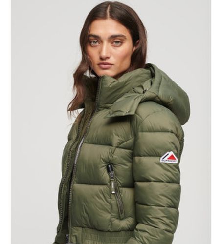W5011682A Veste courte à capuche Fuji (M), Casuel, Vert, Nylon - Superdry - Modalova