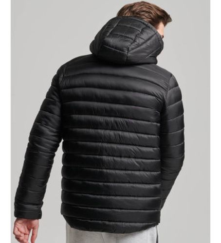 M5011821A Fuji Sport Hooded Quilted Jacket (S), Casuel, Durable, Nylon recyclé - Superdry - Modalova