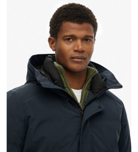 M5011908A Veste bombardier City (L), Casuel, Polister recyclé, Durable, Marine - Superdry - Modalova