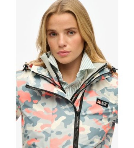 W5011850A Veste coupe-vent à capuche Mountain (XS), Casuel, Gris, Polister recyclé, Durable - Superdry - Modalova