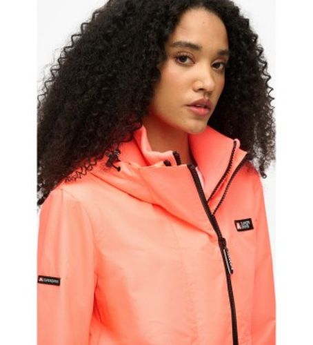 W5011850A Veste coupe-vent à capuche Mountain (XXS), Casuel, Polyester, Corail - Superdry - Modalova