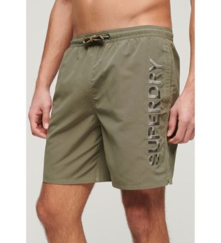 M3010227A Maillot de bain brodé de première qualité (L), Beachwear, Polister recyclé, Durable - Superdry - Modalova