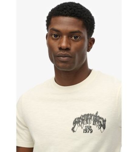 M1012250A T-shirt Biker Rock Relaxed (M), Casuel, Coton, Manche courte - Superdry - Modalova