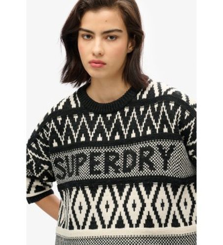 W6110559A Pull à col rond avec motif de marque (S), Casuel, Acrylique - Superdry - Modalova