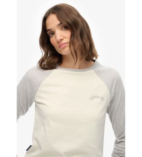 W6011805A T-shirt de baseball (XS), Casuel, Coton, Manche longue - Superdry - Modalova