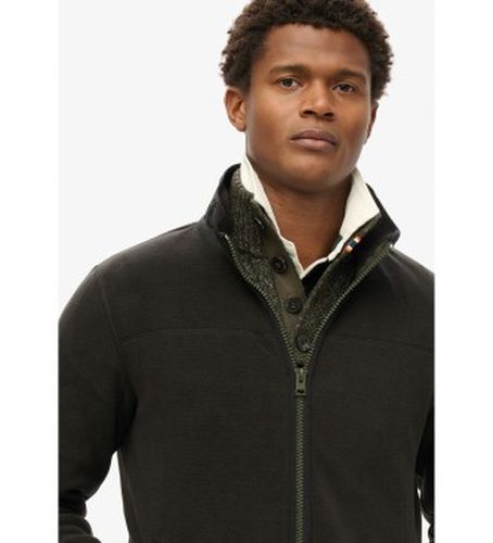M2014152A Active full-zip fleece lining (M), Noir, Casuel, Manche longue, Polister recyclé, Durable - Superdry - Modalova