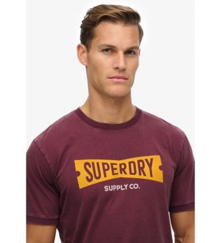 M1012269A Heritage Tab Loose T-shirt (L), Casuel, Coton, Manche courte - Superdry - Modalova