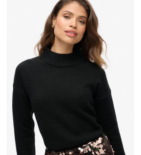 W6110551A Essential Mock jumper (M), Casuel, Acrylique - Superdry - Modalova