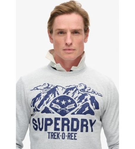 M2013716A Lo-Fi Outdoors Graphic Crew sweatshirt (L), Casuel, Le coton biologique, Durable - Superdry - Modalova
