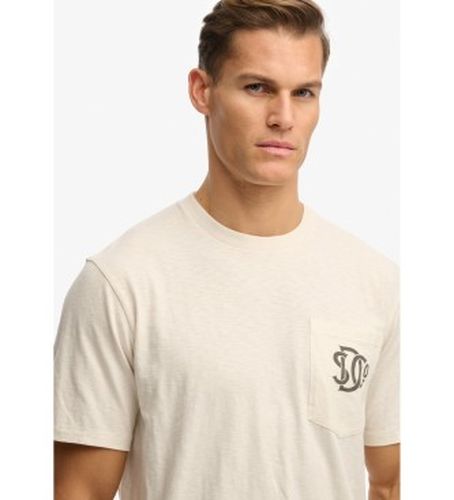 M1012381A Merchant Graphic Pocket T-shirt off- (L), , Casuel, Coton, Manche courte - Superdry - Modalova
