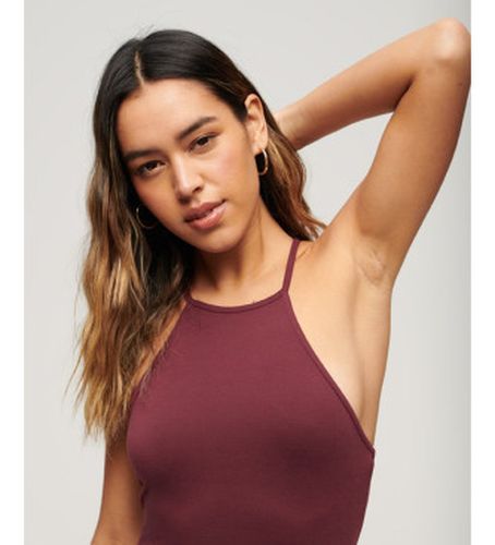 W8011537A Mini robe dos olympique marron (XS), Casuel, , Modal, Sans manches / bretelles - Superdry - Modalova