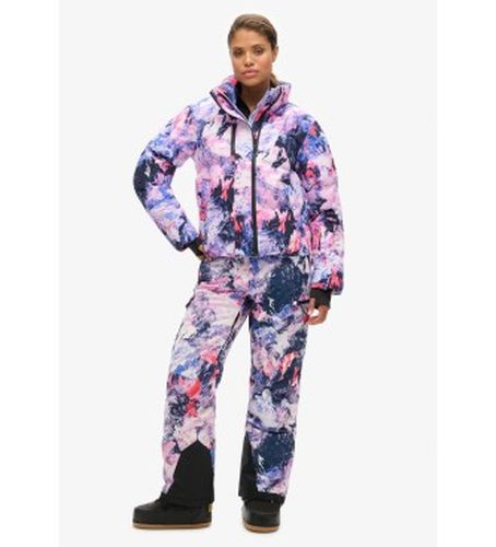WS110169A Veste de ski matelassée à coupe carrée lilas (S), Sport, , Neige, Durable, Nylon recyclé - Superdry - Modalova