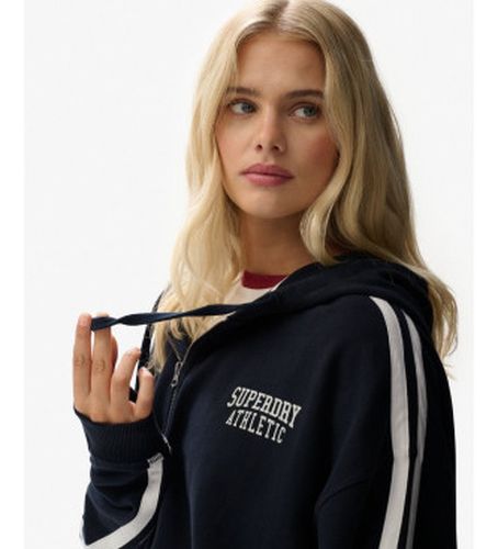 W2012425A Athletic Essentials - Sweat zippé décontracté - (M), Casuel, Coton - Superdry - Modalova