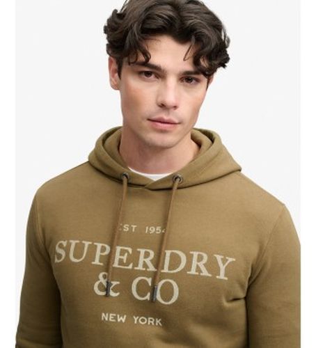 M2014716A Sweat à capuche 1954 Company Relaxed marron (XL), Casuel, Coton - Superdry - Modalova
