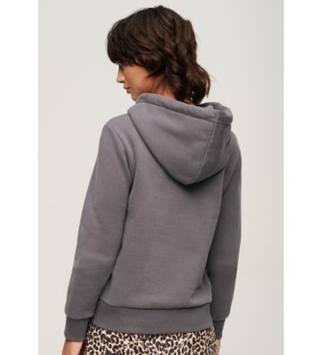 W2012087A Sweat à capuche avec paillettes et logo Retro (XS), Casuel, Coton, Manche longue - Superdry - Modalova
