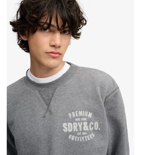 M2014563A Sweat-shirt Block Text (M), Casuel, Coton, Manche longue - Superdry - Modalova