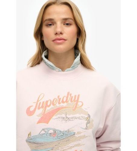 W2012247A Sweatshirt ample à col rond et graphique Souvenir (S), Casuel, Coton - Superdry - Modalova