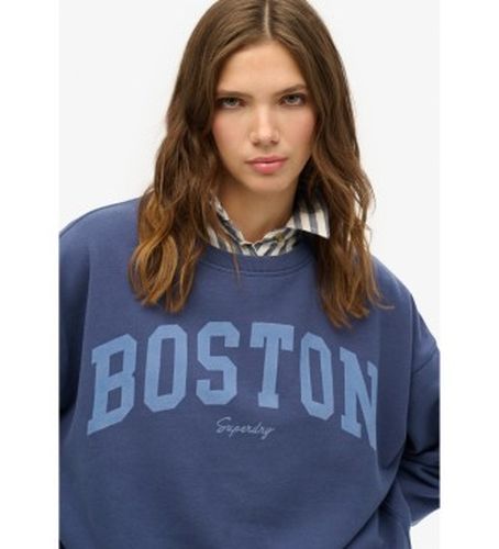 W2012443A Athletic Essentials - Sweatshirt ample à col ras du cou - (S), Casuel, Coton - Superdry - Modalova