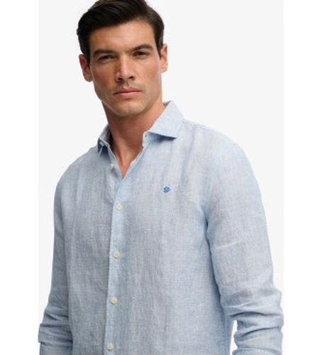 M4011103A Chemise en lin Riviera (XL), Casuel, Classique, Manche longue - Superdry - Modalova