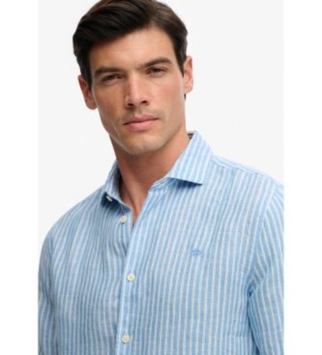 M4011103A Chemise en lin Riviera (XXL), Casuel, Manche longue - Superdry - Modalova