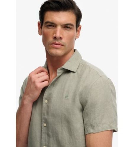 M4011104A Chemise riviera (S), Casuel, Lin, Manche courte - Superdry - Modalova