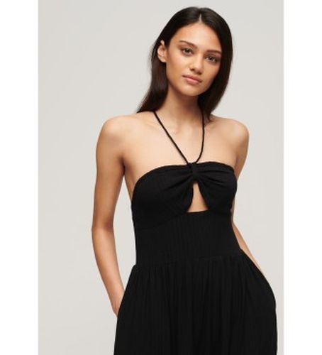 W8011660A Robe midi à découpes (S), Casuel, Viscose, Sans manches / bretelles - Superdry - Modalova