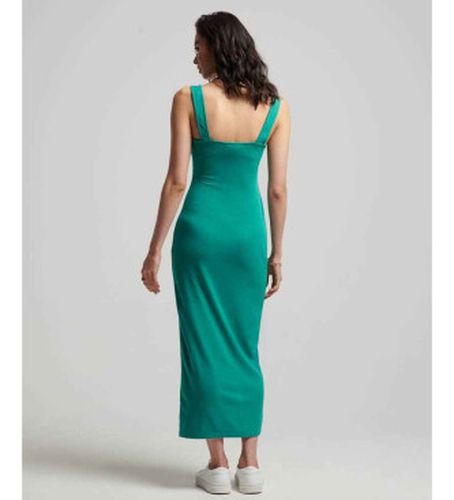 W8011461A Robe midi en maille avec encolure carrée (XS), Casuel, Modal, Sans manches / bretelles - Superdry - Modalova