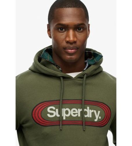 M2014320A Sweat à capuche Vintage Trade Tab militaire (S), Casuel, Coton - Superdry - Modalova