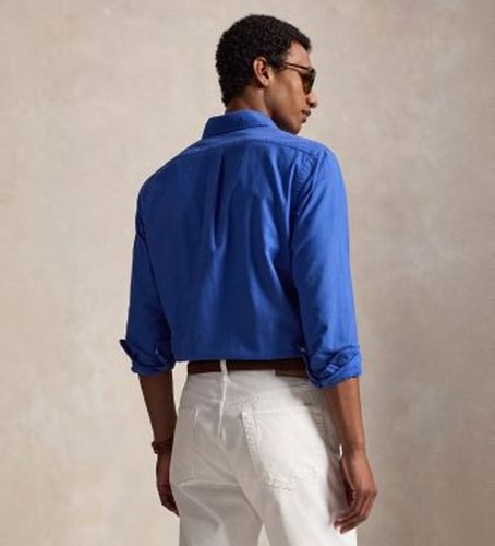 Chemise oxford teinte Custom Fit (M), Casuel, Coton, Manche longue - Polo Ralph Lauren - Modalova