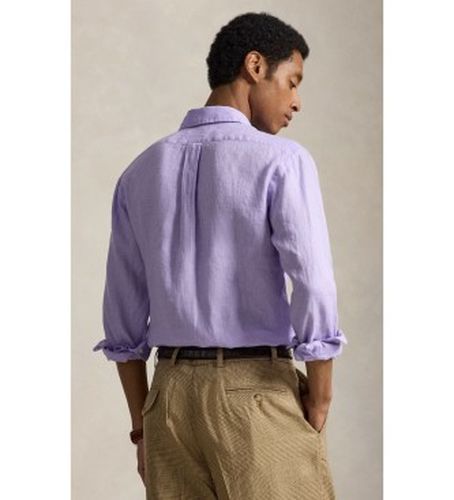 Chemise en lin Custom Fit lilas (M), Casuel, , Manche longue - Polo Ralph Lauren - Modalova