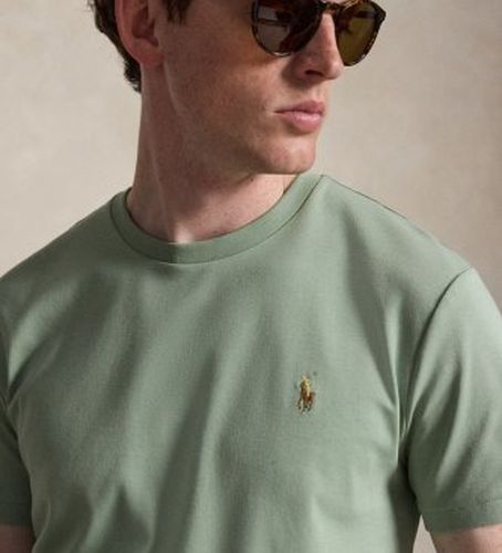 T-shirt en coton doux Custom Slim Fit (S), Casuel, Manche courte - Polo Ralph Lauren - Modalova