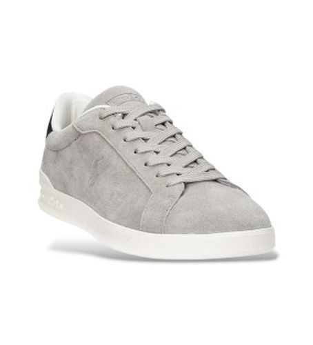 Heritage Court II - Baskets en daim (36), Cuir, Plat, Lacets, Casuel - Polo Ralph Lauren - Modalova