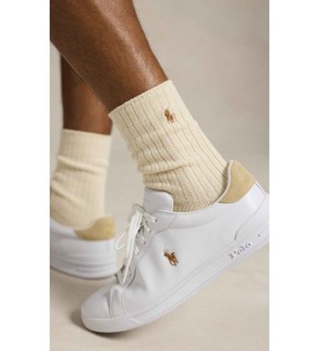 Baskets Heritage Court II en cuir (40), Plat, Lacets, Casuel - Polo Ralph Lauren - Modalova