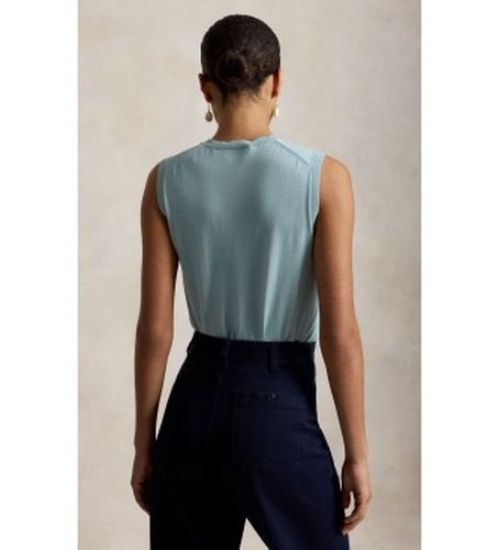 Pull sans manches col rond (M), Casuel, Vert, Coton, Sans manches / bretelles - Polo Ralph Lauren - Modalova