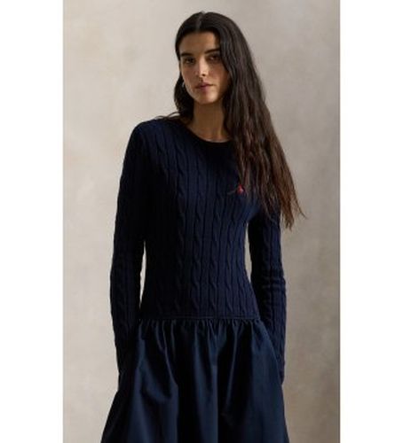 A96349004 Robe en coton avec corsage en huit (XS), Casuel, Manche longue - Polo Ralph Lauren - Modalova