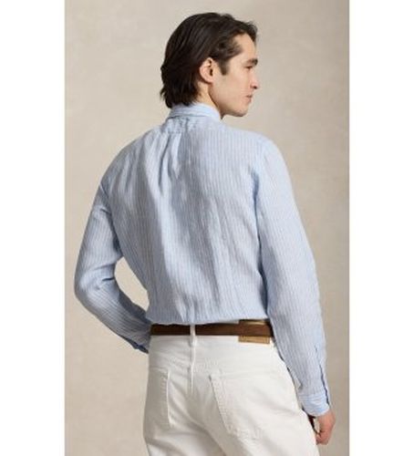 B15594005 Chemise en lin à rayures Custom Fit (XL), Casuel, Manche longue - Polo Ralph Lauren - Modalova