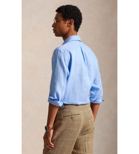 Custom Fit Linen Shirt (XL), Bleu, Casuel, Manche longue - Polo Ralph Lauren - Modalova