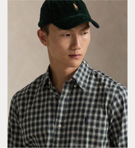 Chemise en sergé à carreaux (M), Casuel, Coton, Manche longue - Polo Ralph Lauren - Modalova