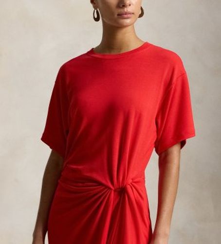 B26450001 Robe torsadée (XS), Casuel, Coton, Manche courte - Polo Ralph Lauren - Modalova