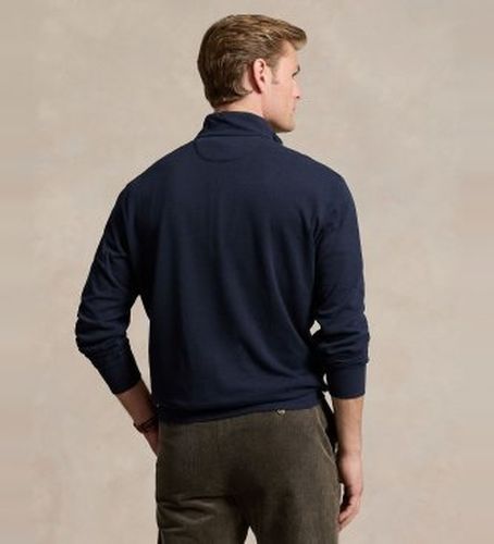 Pull zip (XL), Casuel, Coton, Manche longue, Marine - Polo Ralph Lauren - Modalova