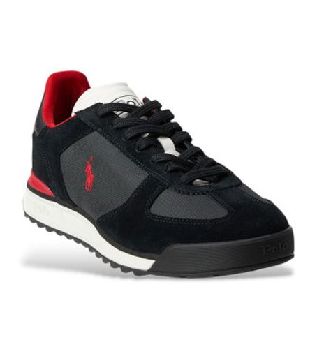 Baskets oxford Varick en daim et (40), Cuir, Plat, Lacets, Casuel - Polo Ralph Lauren - Modalova