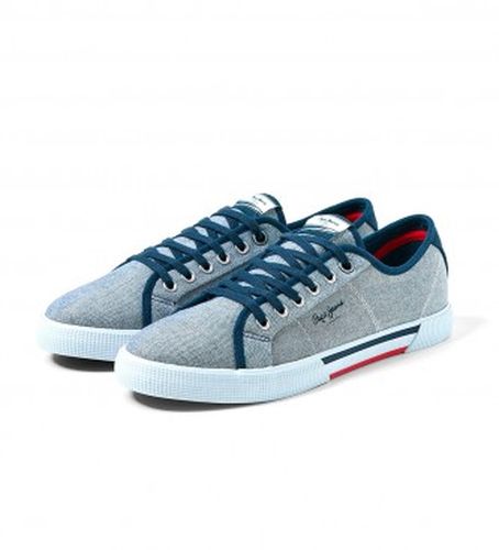 PMS30817 Chaussures Brady (43), Tissu, Plat, Lacets, Casuel - Pepe Jeans - Modalova