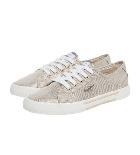 PLS31439 Brady Party Baskets de base (36), Doré, Plat, Lacets, Casuel - Pepe Jeans - Modalova
