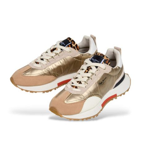 PLS600039 Baskets de mode en (38), Doré, Plat, Lacets, Casuel - Pepe Jeans - Modalova