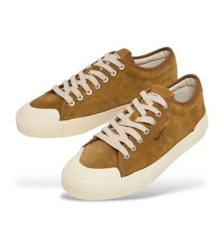 PMS31074 Ben Suede Baskets en cuir marron (42), Plat, Lacets, Casuel - Pepe Jeans - Modalova