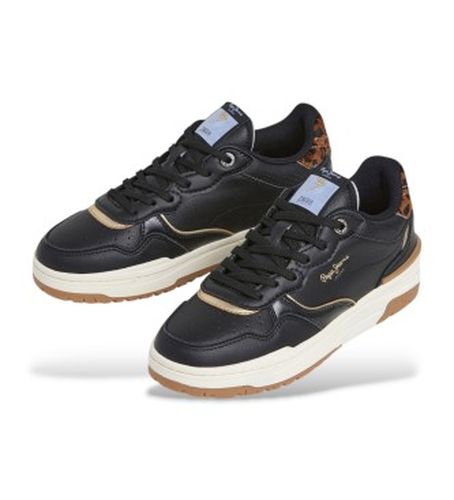 PLS000005 Trainers Chester Supra (36), Noir, Plat, Lacets, Casuel - Pepe Jeans - Modalova