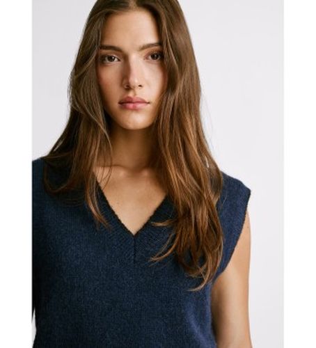 PL7000070 Gilet Erica (L), Casuel, Polyester, Sans manches / bretelles, Marine - Pepe Jeans - Modalova