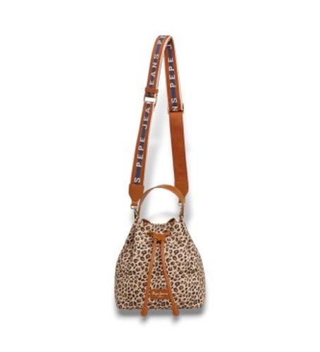 PL0300056 Sac à main Ganya (OSFA), Casuel, Imprimé animal, Coton - Pepe Jeans - Modalova